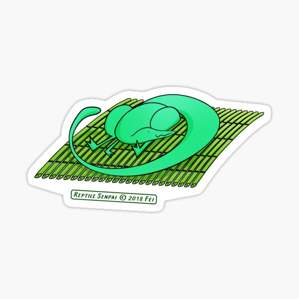 Reptile Senpai S03E04 Sticker