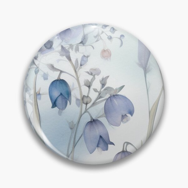 Item preview, Dainty Bluebells Delicate Floral Pattern designed and sold by sandy3105.