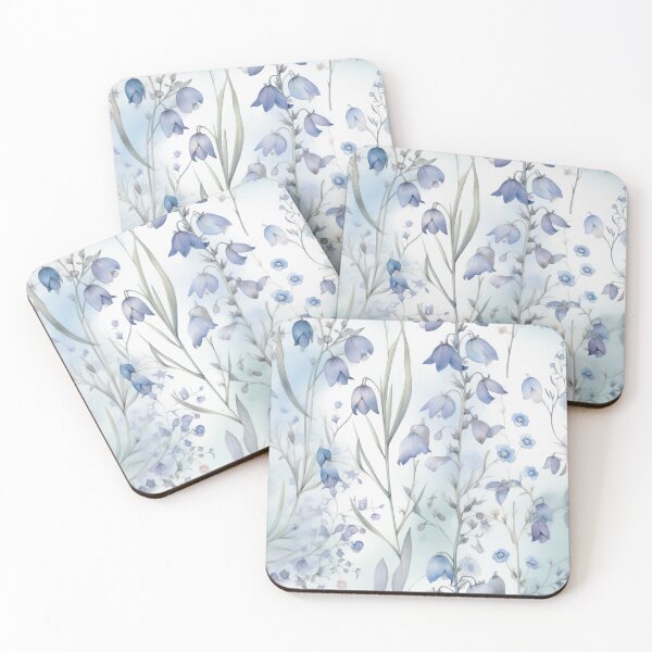 Item preview, Dainty Bluebells Delicate Floral Pattern designed and sold by sandy3105.