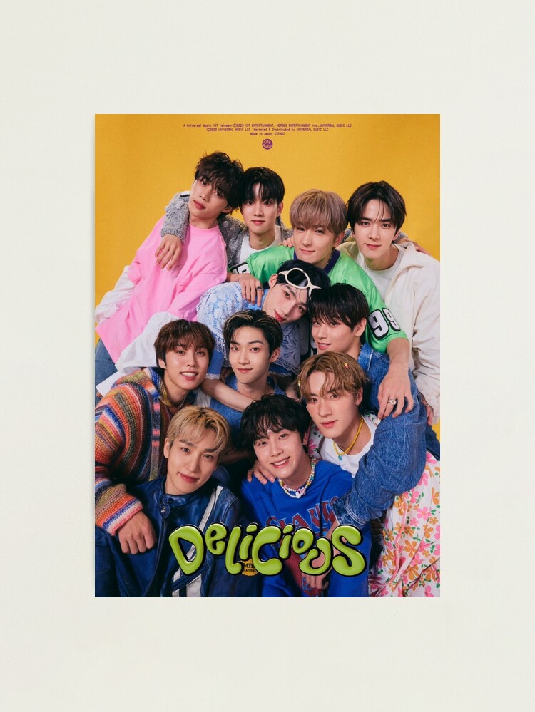 THE BOYZ DELICIOUS japanese comeback poster tbz kpop boy