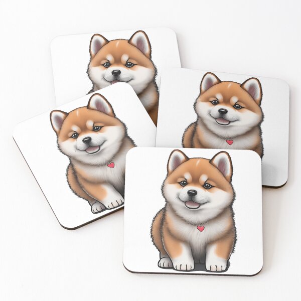 Item preview, Lindo cachorro Akita Inu designed and sold by Philip-p22.
