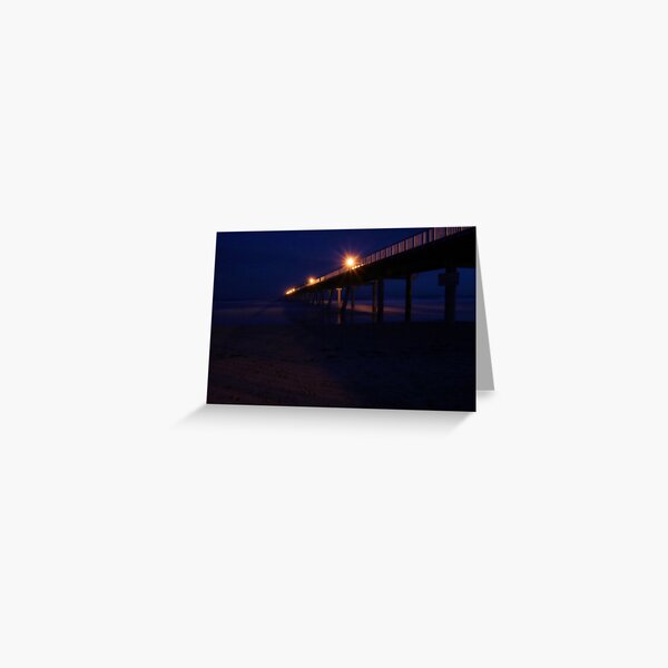 Item preview, Sand Pumping Jetty At Night  designed and sold by Nickie.