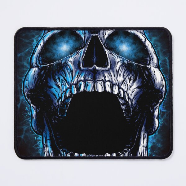 Item preview, Screaming Blue Skull designed and sold by raymo442.
