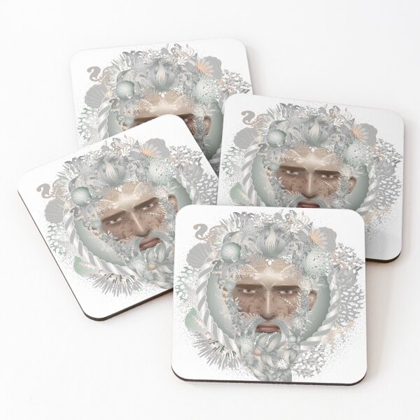 Item preview, mysterious portrait of an Aquarius designed and sold by Kisho.