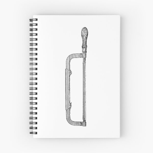 Item preview, Hack Saw, vintage book illustration designed and sold by Salvatore Mars.