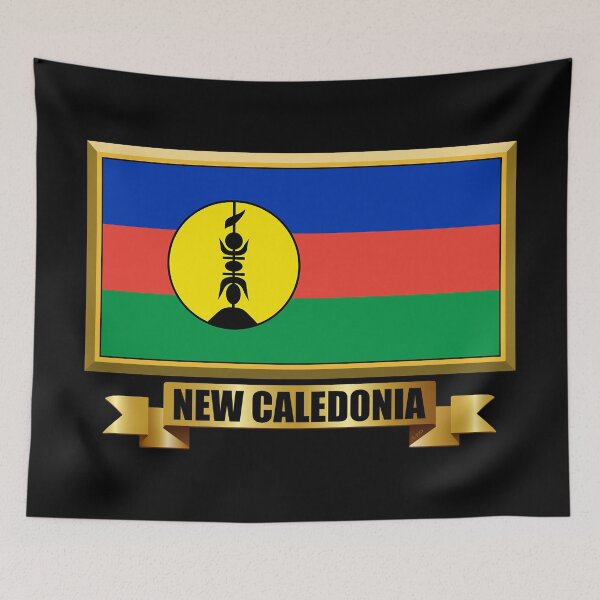 Item preview, NEW CALEDONIA Flag Gifts, Masks, Stickers & Products (F) designed and sold by mpodger.