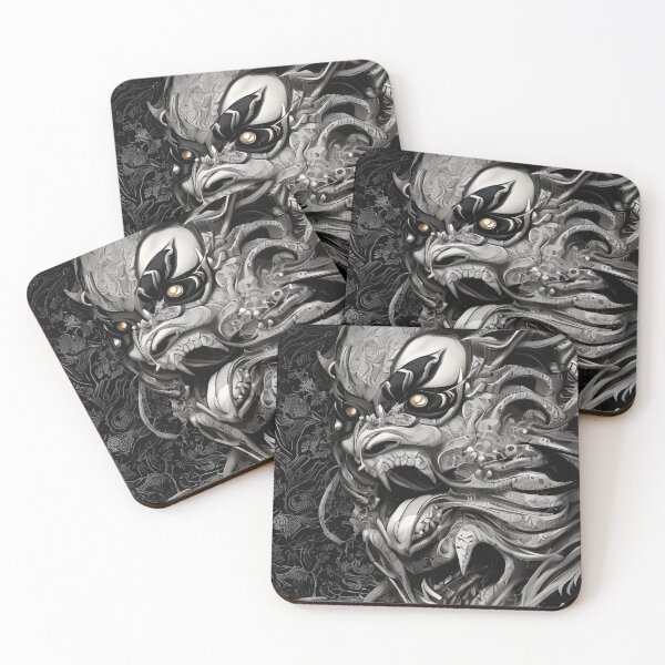 Item preview, Demon Mask designed and sold by MatrixTattoo.
