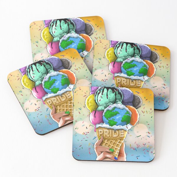 Item preview, Pride Ice Cream designed and sold by shevibe.