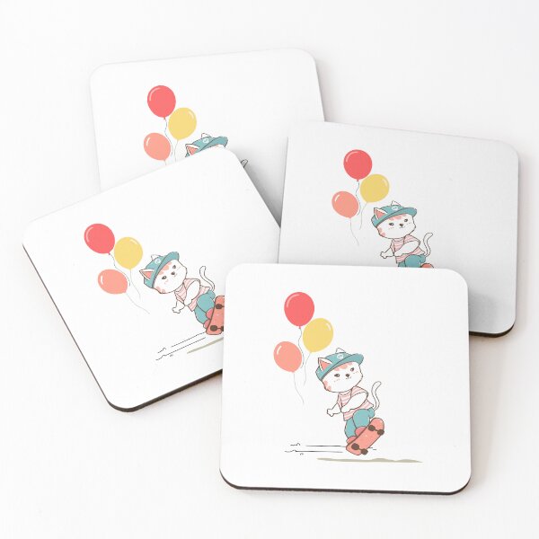 Item preview, Cat play skateboard designed and sold by tnwbank.