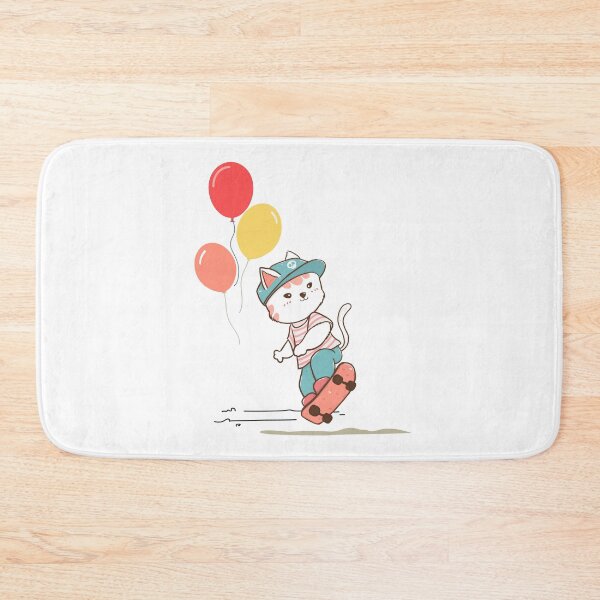 Item preview, Cat play skateboard designed and sold by tnwbank.
