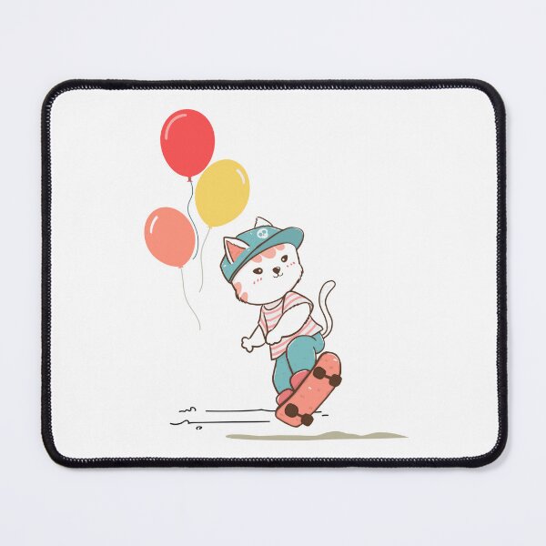 Item preview, Cat play skateboard designed and sold by tnwbank.