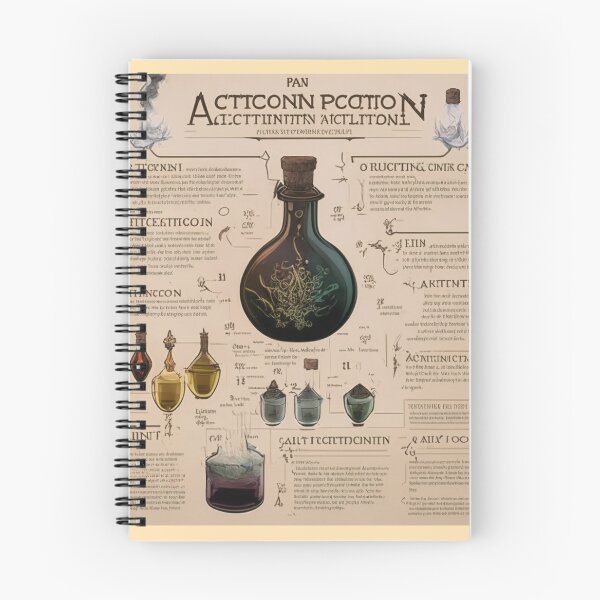 Item preview, Magic Potion Recipes designed and sold by omerrf.