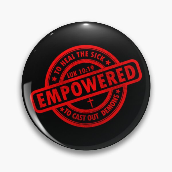 Item preview, Empowered to heal the sick to cast out demons designed and sold by Warih.