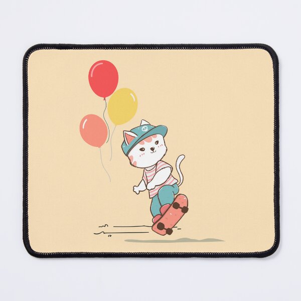 Item preview, Cat play skateboard designed and sold by tnwbank.
