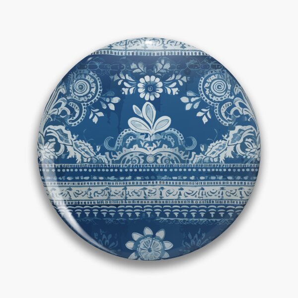 Item preview, Thai indigo fabric 004 designed and sold by Taninut-Shop.