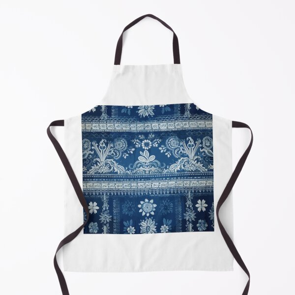 Item preview, Thai indigo fabric 004 designed and sold by Taninut-Shop.