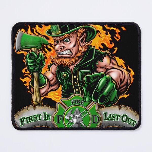 Item preview, Irish Fire Rescue Leprechaun designed and sold by raymo442.