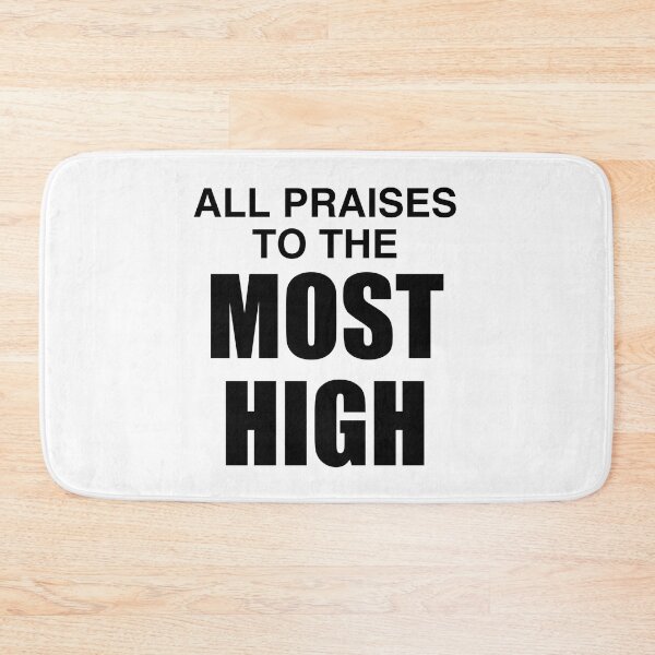 Item preview, All Praises to the Most High designed and sold by NewFaithApparel.