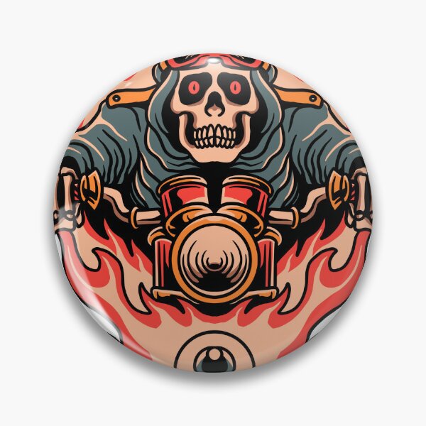 Item preview, ROGUE EVIL TATTOO BIKER ART designed and sold by Rogueclothes.