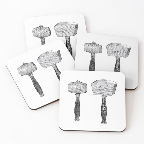 Item preview, Mallets, vintage book illustration designed and sold by Salvatore Mars.