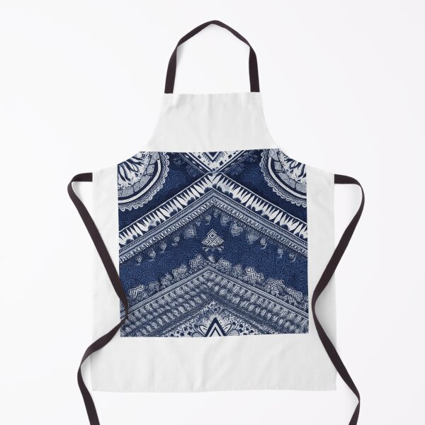 Item preview, Thai indigo fabric 005 designed and sold by Taninut-Shop.