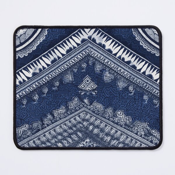 Item preview, Thai indigo fabric 005 designed and sold by Taninut-Shop.