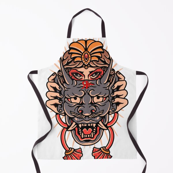 Item preview, ROGUE EVIL TATTOO MASK ART designed and sold by Rogueclothes.