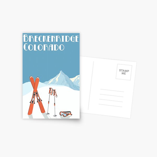 Item preview, Vintage Breckenridge Colorado Poster designed and sold by Claireandrewss.