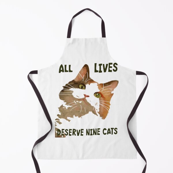 Item preview, All Lives Derserve Nine Cats Calico Cat Art designed and sold by taiche.