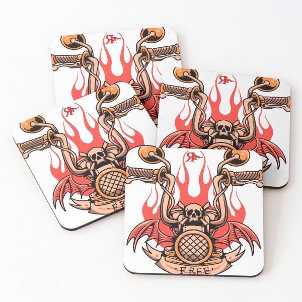 Item preview, ROGUE FREE TATTOO BIKER ART designed and sold by Rogueclothes.