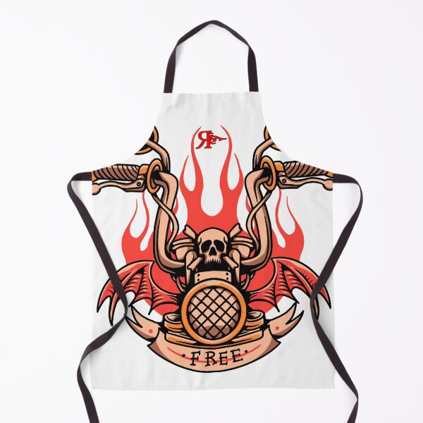 Item preview, ROGUE FREE TATTOO BIKER ART designed and sold by Rogueclothes.