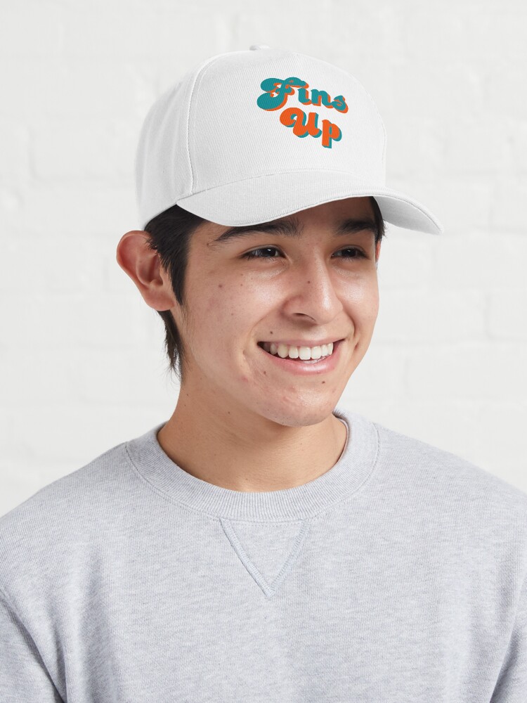 Miami Dolphins Fins - Leader Of The Game - Snapback Hat Cap - 90’s Style Art