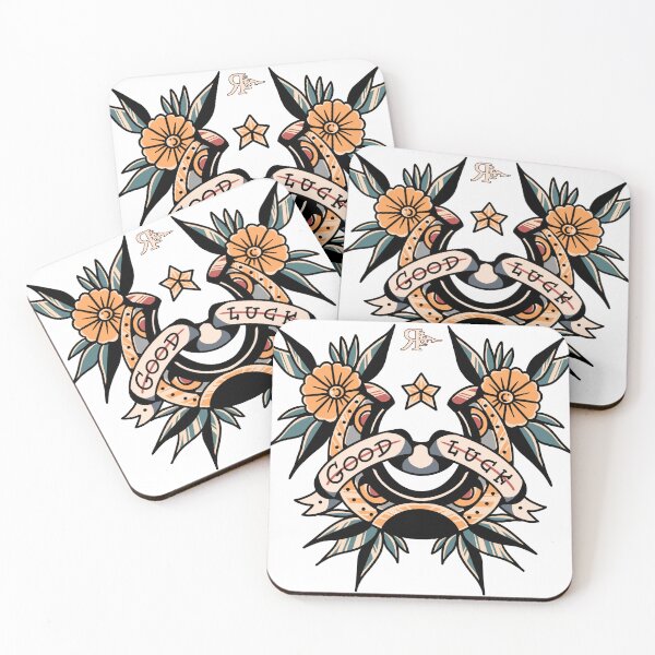 Item preview, ROGUE GOOD LUCK TATTOO ART designed and sold by Rogueclothes.