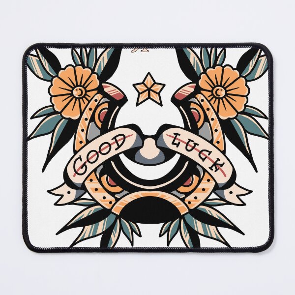 Item preview, ROGUE GOOD LUCK TATTOO ART designed and sold by Rogueclothes.