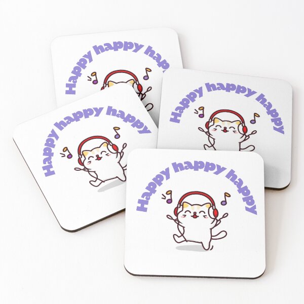 Item preview, Happy happy cat dancing designed and sold by Josephine Mulholland.