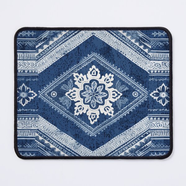 Item preview, Thai indigo fabric 007 designed and sold by Taninut-Shop.
