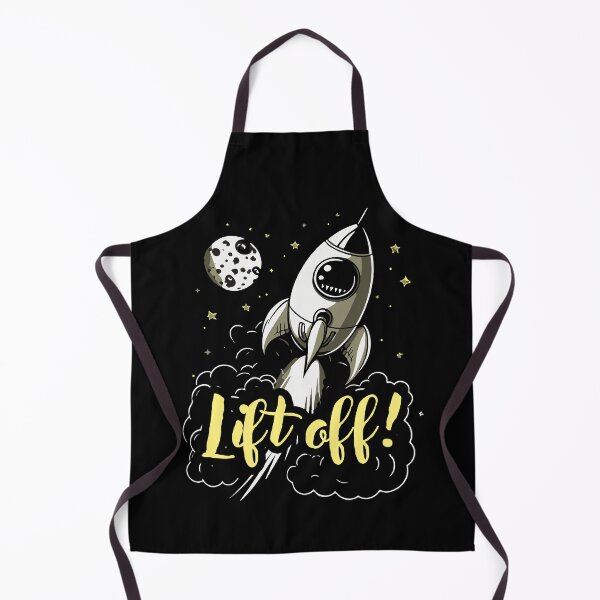 Item preview, Lift Off! || Rocket Flying into Space designed and sold by MadSwellDesigns.