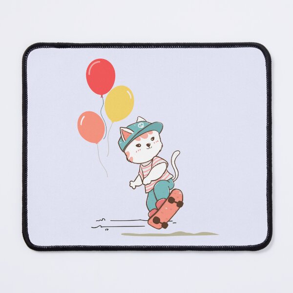 Item preview, Cat play skateboard designed and sold by tnwbank.