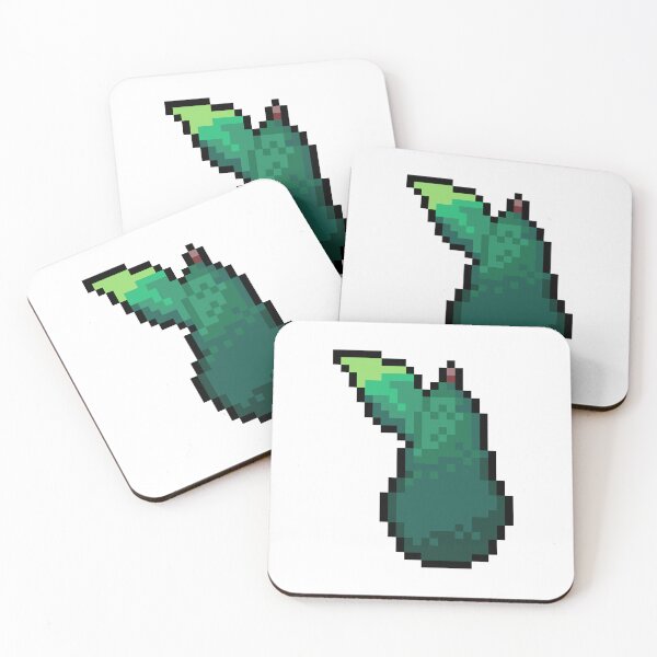 Item preview, Pixel Avocado - pixel food art designed and sold by LittleFoodShop.