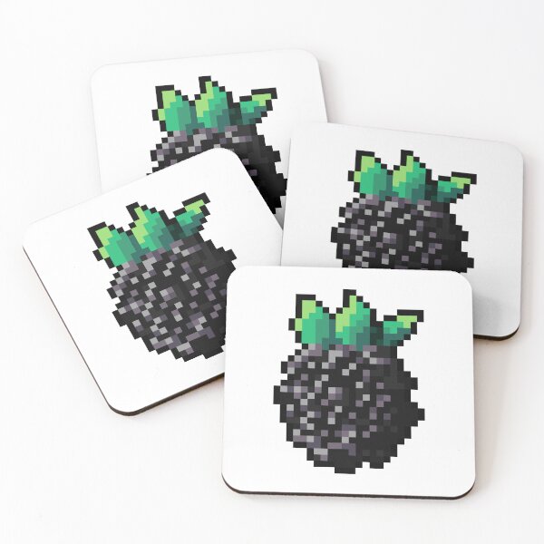 Item preview, Pixel Blackberry - pixel food art designed and sold by LittleFoodShop.