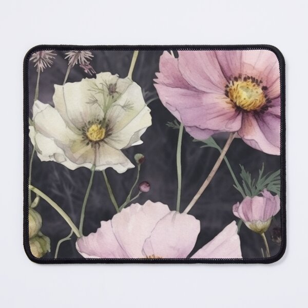 Item preview, Pink and White Cosmos Floral Pattern designed and sold by sandy3105.