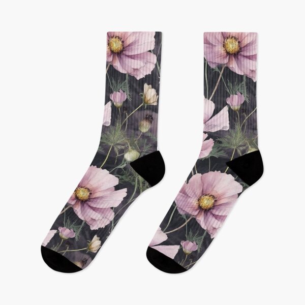 Item preview, Pink and White Cosmos Floral Pattern designed and sold by sandy3105.