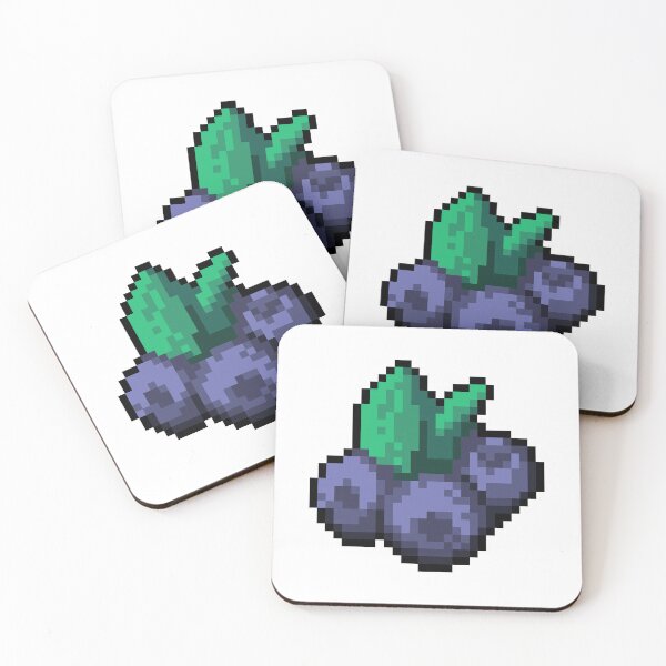 Item preview, Pixel Blueberry - pixel food art designed and sold by LittleFoodShop.