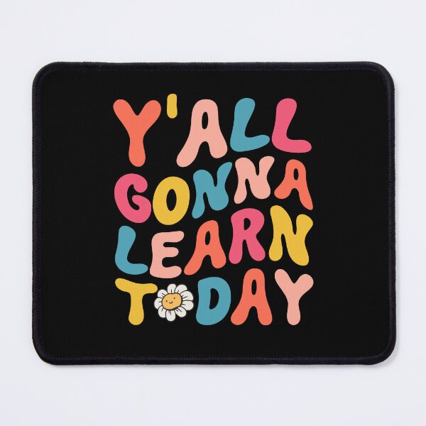 Item preview, Retro Groovy Y'all Gonna Learn Today Back To School Teacher   designed and sold by Toumi ⭐⭐⭐⭐⭐.