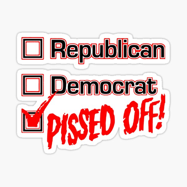 Item preview, PISSED OFF! designed and sold by HAUNTERSDEPOT.