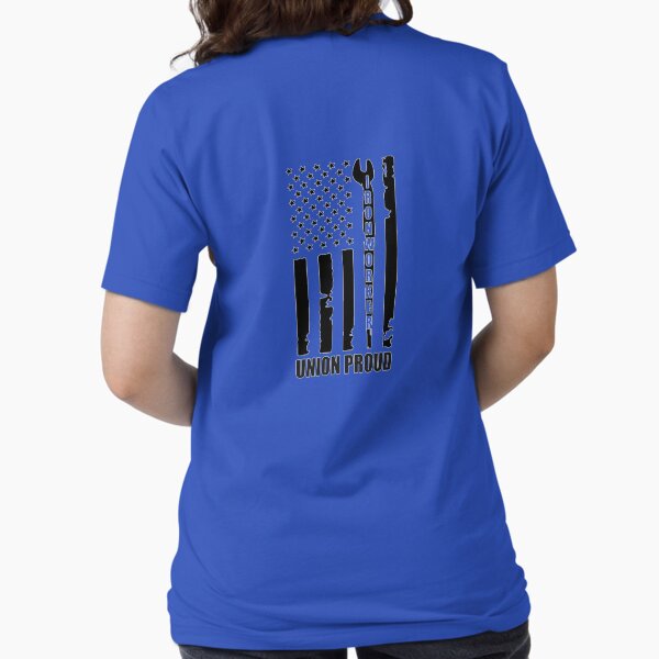 Item preview, Union Proud Ironworker American Flag designed and sold by downlowcustoms.