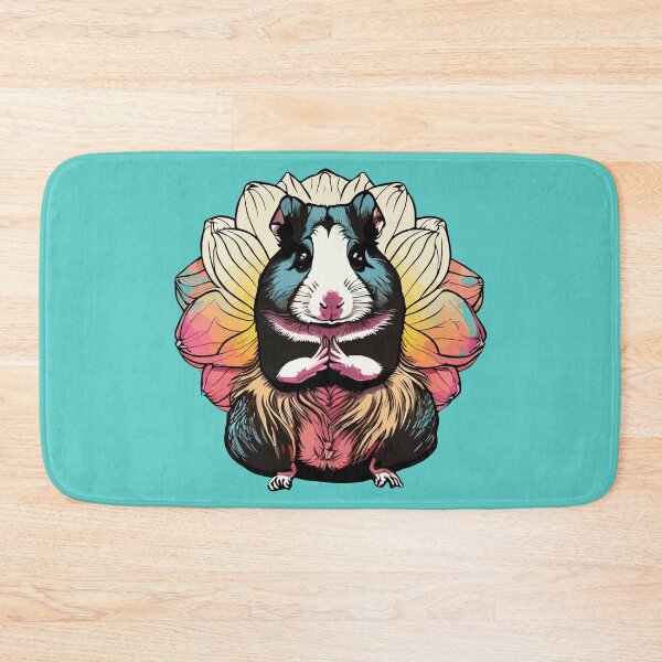 Item preview, Yoga guinea pig designed and sold by RatArt Designs.