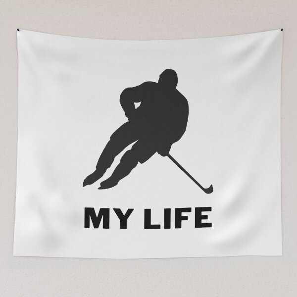 Item preview, Hockey is my life designed and sold by vk09.