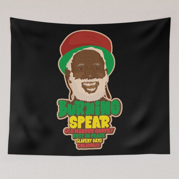 Item preview, Burning Spear Reggae Tribute - Rasta Vibes Design designed and sold by Boogosh.