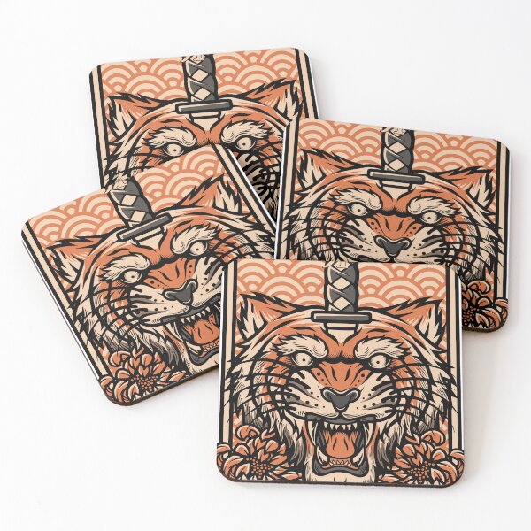 Item preview, ROGUE JAPAN TIGER TATTOO ART designed and sold by Rogueclothes.